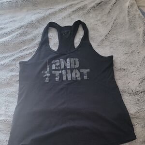 Women's Black Graphic Tank Top
